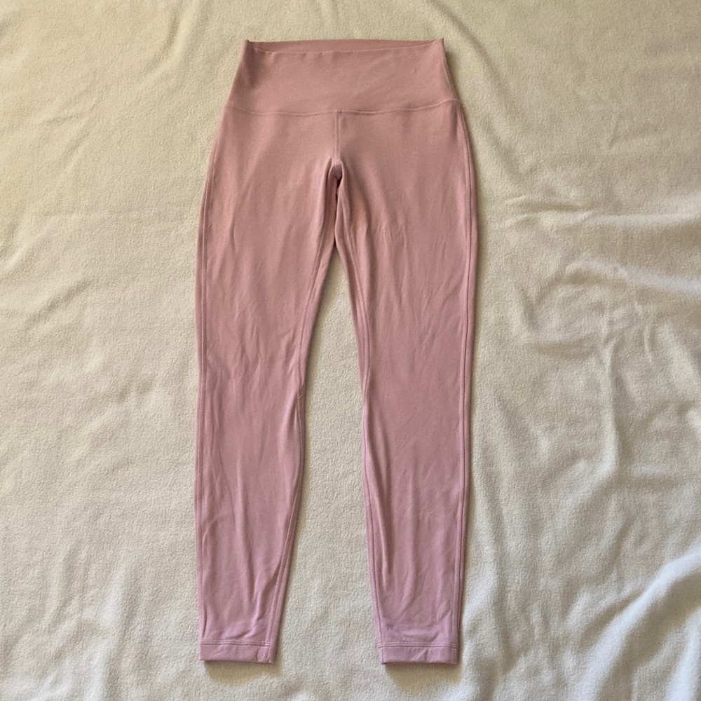 Lululemon Align. Size 8. 28” inseam. Pink Haze. Like new, only worn once.